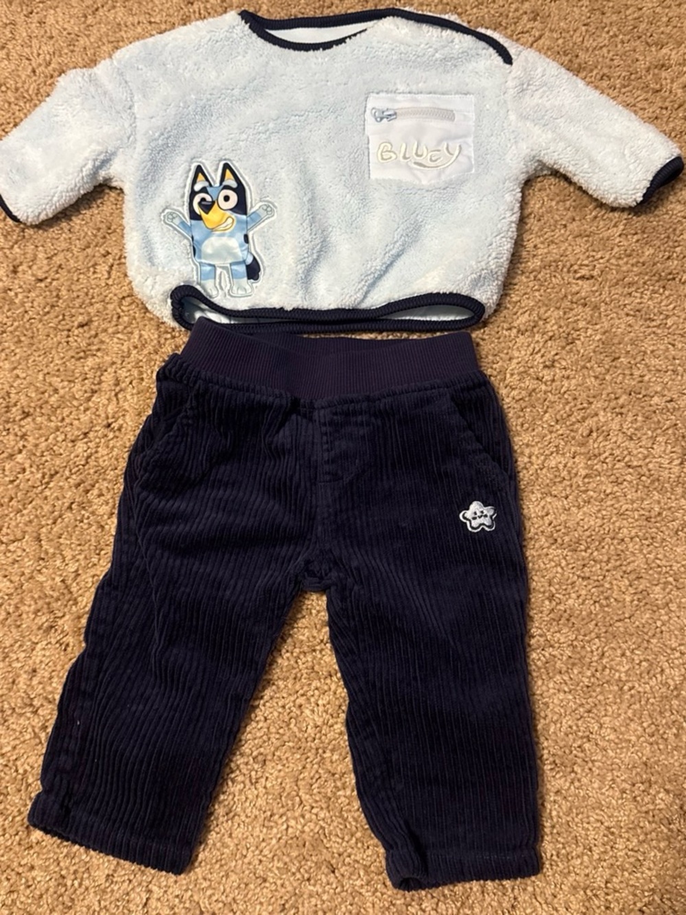 Bluey Shirt and Pants Set